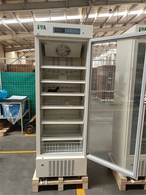 Apotheken-medizinischer Kühlschrank-Speicher-biomedizinische Produkte 312L Promed mit einzelner Glastür