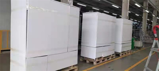 Drei Glaskapazitäts-Apotheken-medizinischer Kühlschrank der tür-1500L für medizinisches Geschäft