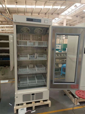 LED-Anzeigen-medizinische Blutbank-Kühlschrank-mehrfache Warnungen hoher Qualität 368L ROMED