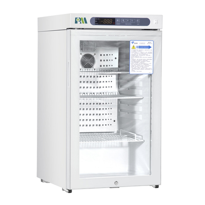100L tragbarer medizinischer Apotheker-Impfstoff-Kühlschrank mit Glastür für die Kühllagerung von Medikamenten