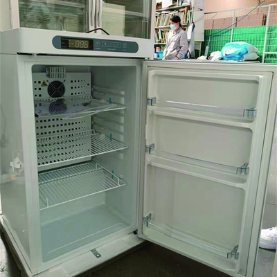 tragbarer kleiner medizinischer Kühlschrank-Impfgefrierschrank der Apotheken-100L mit schäumender Tür