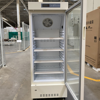 medizinischer Glasapotheken-Verkaufsmöbel-Kühlschrank der tür-226L für Krankenhaus/Labor