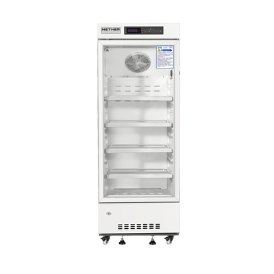 Aufrechter einzelner Glastür-medizinischer Apotheken-Kühlschrank-Impfgefrierschrank 226L