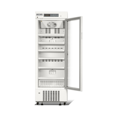 2 - 8 Grad-medizinischer Apotheken-Drogen-Kühlschrank mit einzelner Glastür CER-ISO
