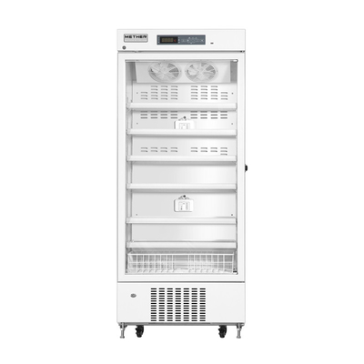 Mpc-5V415 Apotheke medizinischer Kühlschrank mit Heizung Glas Tür automatischer Rebound