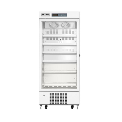 Mikroprozessor-Temperaturregler Medizinischer Apothekenkühlschrank mit beheizter Glastür 416L