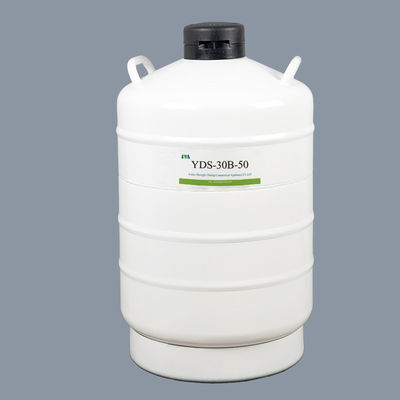 Weißes flüssiger Stickstoff-Behälter-Luftfahrt-Aluminium der Farbe2liter 100Liter