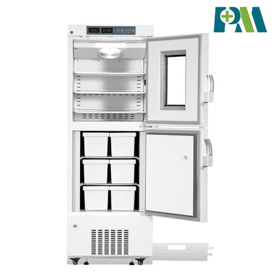 Minus 25 Grads 368 Liter-medizinischer stehender tiefer kombinierter Kühlschrank-Gefrierschrank mit Digitalanzeige