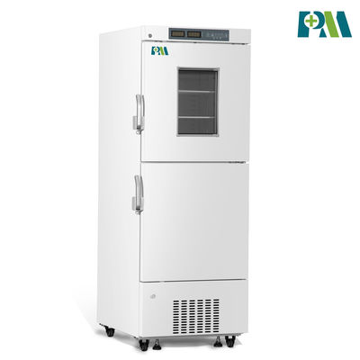 368 Liter der hohen Qualität Senkrechte-tiefe doppelte schäumende Tür-biomedizinische kombinierte Kühlschrank-Gefrierschrank-
