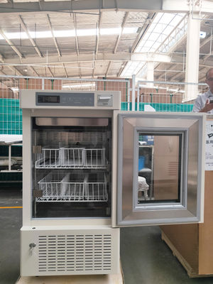 108 Liter-vertikaler Blutbank-Kühlschrank mit 4 Kühlmittel der Gießmaschinen-R134a