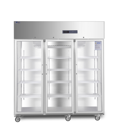 2-8 tür-Apotheken-Kühlschrank des Grad-Impfkühlraum-3 Glasfür medizinisches Labor