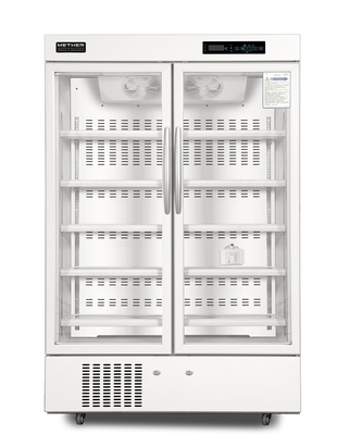 Qualität  4 Degree 658 Liters R134a Hospital Blood Bank Refrigerators For Blood Sample Storage Fabrik