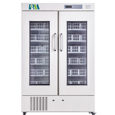 Qualität  4 Degree 658 Liters R134a Hospital Blood Bank Refrigerators For Blood Sample Storage Fabrik