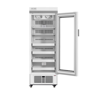 Aufrechtes abkühlendes Kühlschrank-Gefrierschrank-medizinischer Grad-Gebläseluft-Doppelc$abkühlen