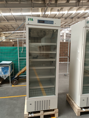 2-8 große Kapazitäts-pharmazeutischer medizinischer Kühlschrank-Kühlschrank des Grad-312L mit einzelner Glastür für Impflagerung