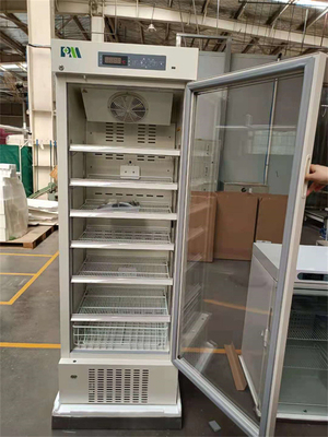 Selbst-Kapazitäts-einzelne Glastür-biomedizinischer pharmazeutischer Grad-Kühlschrank Frosts 315L