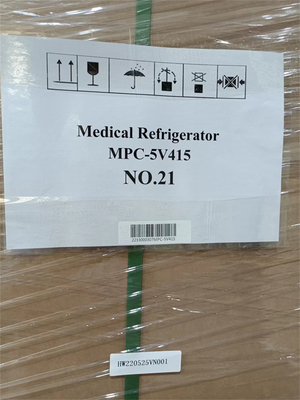 2-8 sprühte Apotheken-medizinischer Kühlschrank der Grad-hohen Qualität mit USB-Port überzogenes