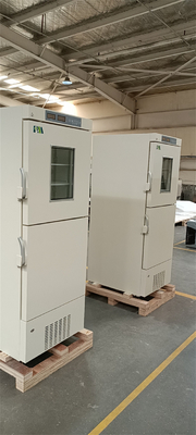 Minus 25 Grads 368 Liter der Kapazitäts-R290 Laborkrankenhaus-aufrechte Stand-kombinierter Kühlschrank-Gefrierschrank