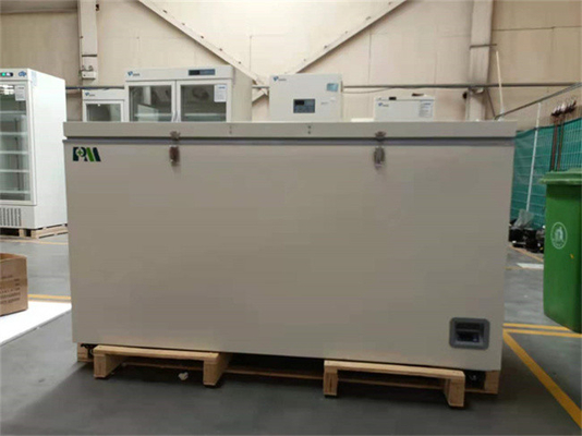 Krankenhaus-Kasten-Gefrierschrank-Kühlschrank der großen Kapazitäts-485L biomedizinischer mit schäumender Tür für Impflagerung