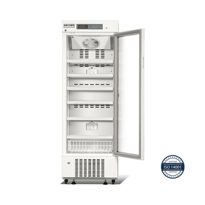 Wirkliche Kraft-Luftkühlungs-biomedizinische pharmazeutische Grad-Kühlschrank-Gefrierschränke 315L mit Glastür