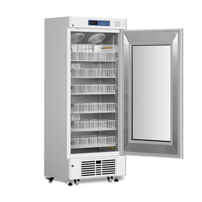 4°C effiziente Blutbank Kühlschrank mit Heizungsglastür für optimale Blutspeicherung