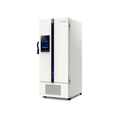 Ein mit einem Mikroprozessortemperaturregler ausgestatteter kryogener Kühlschrank aus Edelstahl