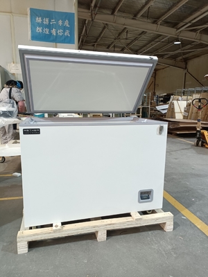 MDF-40H305 -40℃ Biomedizinische Truhengefriertruhe 305L Großraum Medizinische Tiefkühltruhe für Viren-, Blut- & Laborlagerung