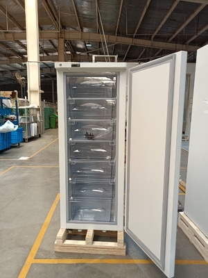 MDF-40V278W -40°C Medizinischer Tiefkühlschrank. 278L Biomedizinischer Tiefkühlschrank mit 7 Innenschubladen.