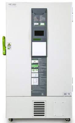 Senkrechte-biomedizinischer ultra niedrige Temperatur-Gefrierschrank der größten Kapazitäts-838L mit einzelner schäumender Tür