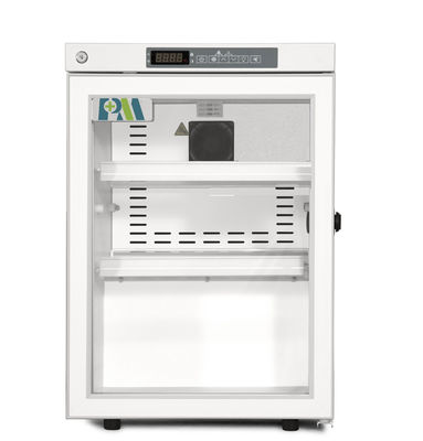 2-8 Apotheken-medizinischer Kühlschrank-Kühlschrank des Grad-60L Mini Portable Single Glass Door