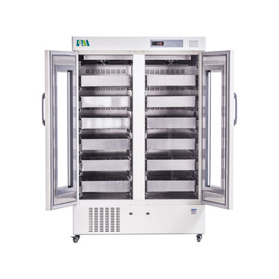 große Kapazität 1008L 4 Grad-Blutbeutel-Kühlschrank mit 12 der Edelstahl-Fach-hohen Qualität
