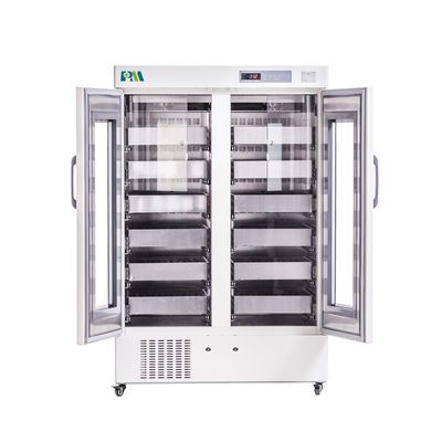 große Kapazität 1008L 4 Grad-Blutbeutel-Kühlschrank mit 12 der Edelstahl-Fach-hohen Qualität