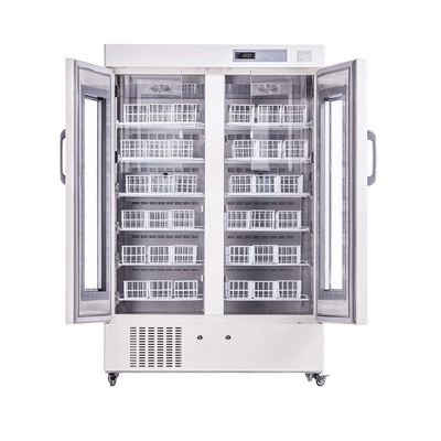 SUS304 innere Kapazität der Kammer-658L Blutbank-Kühlschränke der 4 Grad-hohen Qualität
