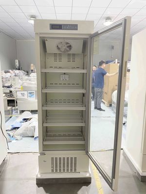 Apotheken-medizinischer Kühlschrank des Mikroprozessor-Steuer-316L mit einzelne Glas- Tür-Selbst-Frost-hoher Qualität